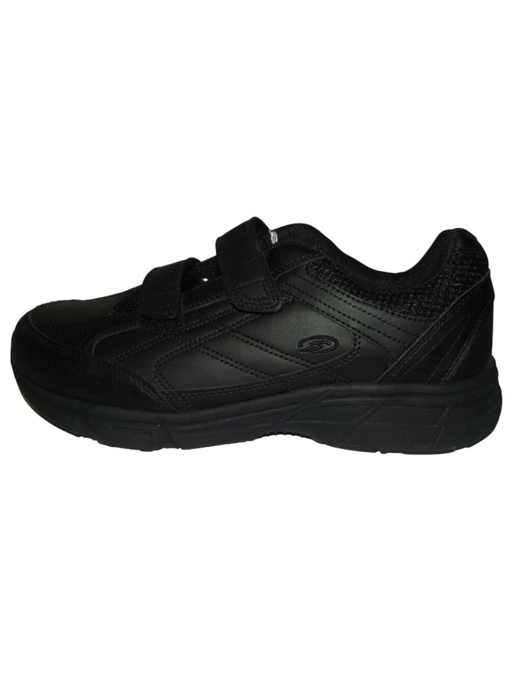 Dr. Scholl's Sneakers Men's 10.5W Black Brisk Walking Shoe hook & loop closure